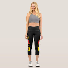 Leggings Capri Aviatrix - AV8RX - Piernas