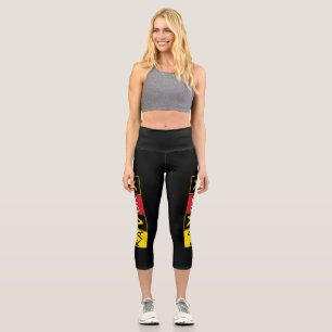 Leggings Capri Aviatrix - AV8RX - Piernas