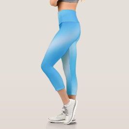 Leggings Capri Azul brillante