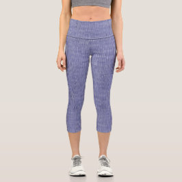 Leggings Capri Azul ejecutivo