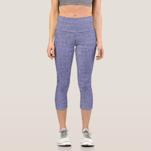 Leggings Capri Azul ejecutivo