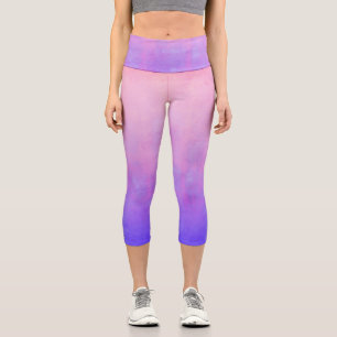 Leggings Capri Azul rosa oscuro