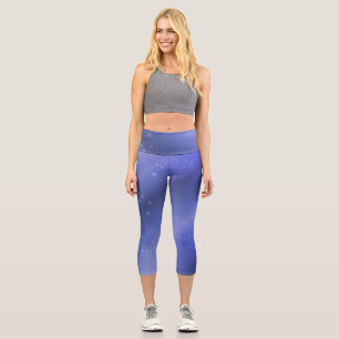 Leggings Capri Azul Violeta Claro