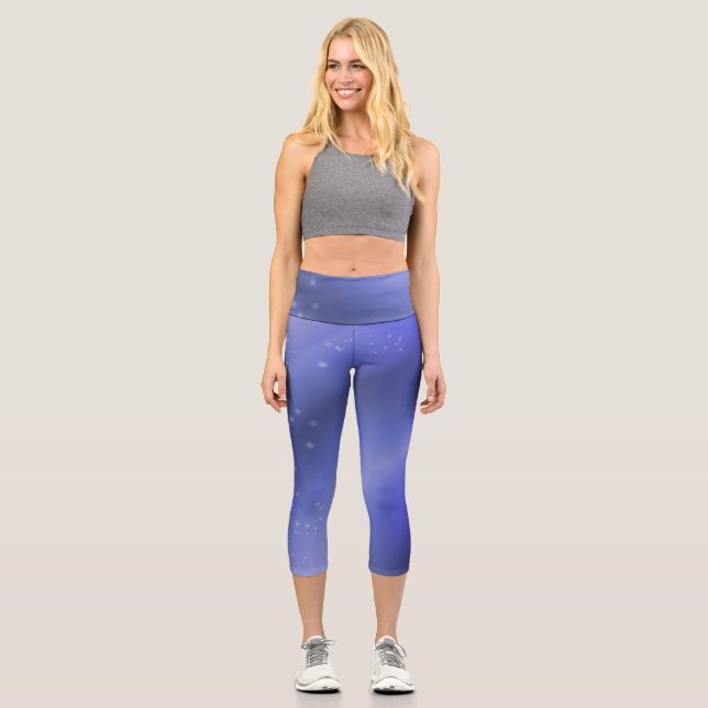 Leggings Capri Azul Violeta Claro (Anverso)