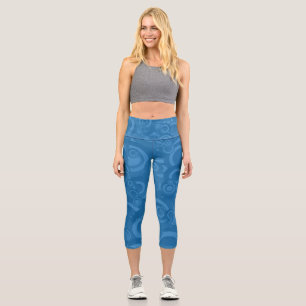 Leggings Capri Azul   Zazzle_Growshop.