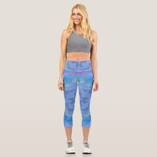 Leggings Capri Bailarín azul