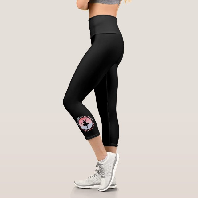 Leggings Capri Bailarina Bailarina de Ballet - Valores de Mentali (Izquierda)