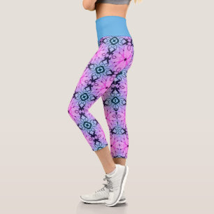 Leggings Capri balance azul