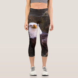 Leggings Capri Bald Eagle