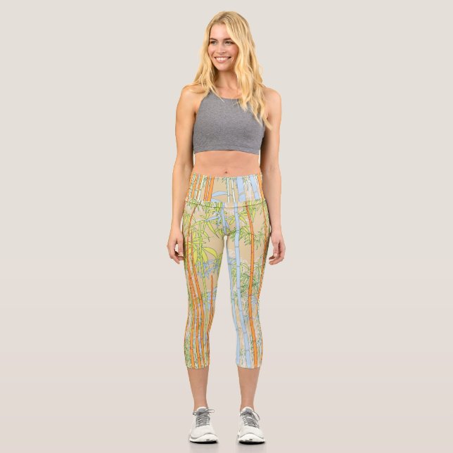 Leggings Capri Bambú 2 (Anverso)