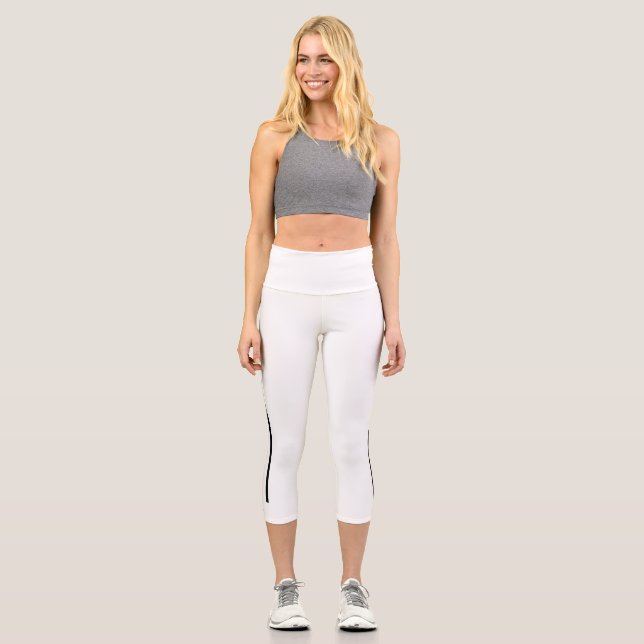 Leggings Capri Banda lateral (Anverso)