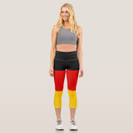 Leggings Capri Bandera de Alemania