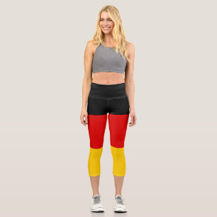 Leggings Capri Bandera de Alemania