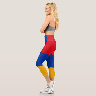 Leggings Capri Bandera de Armenia