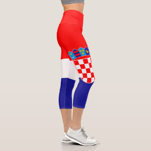 Leggings Capri Bandera de Croacia