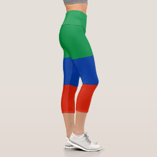 Leggings Capri Bandera de Daguestán