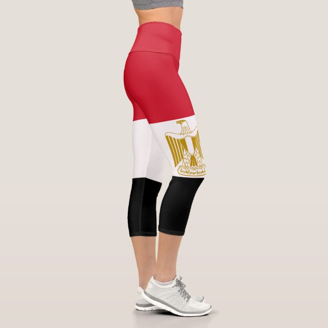 Leggings Capri Bandera de Egipto (Derecha)