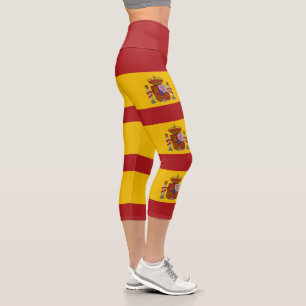 Leggings Capri Bandera de España