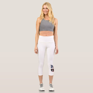 Leggings Capri Bandera de Estados Unidos. Donald Trump.