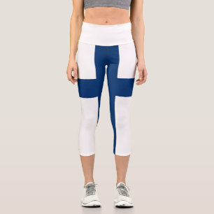 Leggings Capri Bandera de Finlandia