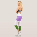 Leggings Capri Bandera de GenderQueer<br><div class="desc">Bandera de GenderQueer</div>