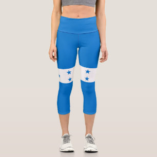 Leggings Capri Bandera de Honduras