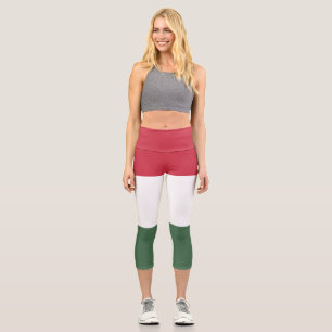 Leggings Capri Bandera de Hungría