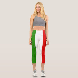 Leggings Capri Bandera de Italia