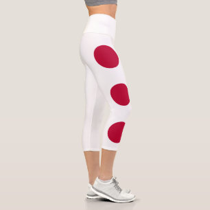Leggings Capri Bandera de Japón