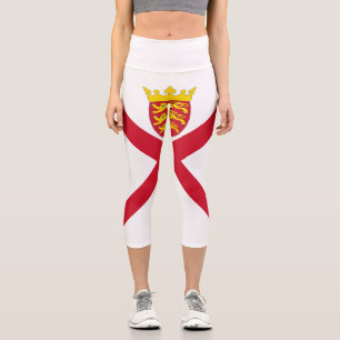 Leggings Capri Bandera de Jersey