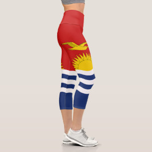 Leggings Capri Bandera de Kiribati