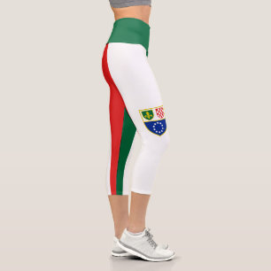 Leggings Capri Bandera de la Federación de Bosnia-Herzegovina