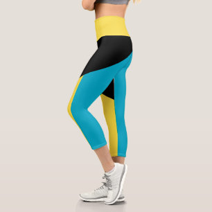 Leggings Capri Bandera de las Bahamas