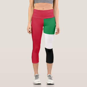 Leggings Capri Bandera de los Emiratos Árabes Unidos