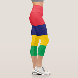 Leggings Capri Bandera de Mauricio