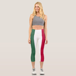 Leggings Capri Bandera de México