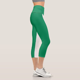 Leggings Capri Bandera de Nigeria