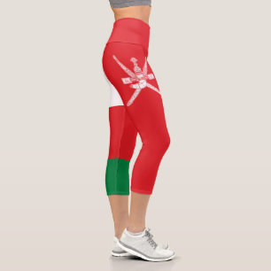Leggings Capri Bandera de Omán