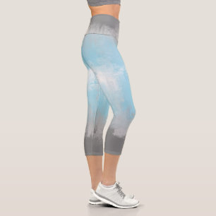 Leggings Capri Bandera de orgullo Demiboy abstracta  