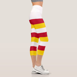 Leggings Capri Bandera de Osetia del Norte