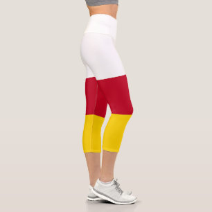 Leggings Capri Bandera de Osetia del Norte