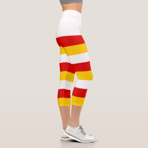 Leggings Capri Bandera de Osetia del Sur