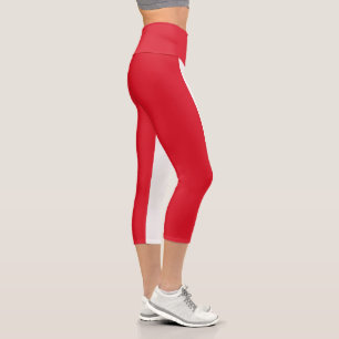 Leggings Capri Bandera de Perú