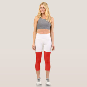 Leggings Capri Bandera de Polonia
