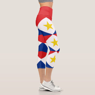 Leggings Capri Bandera de Saba