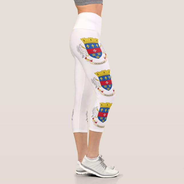 Leggings Capri Bandera de San Bartolomé (Derecha)