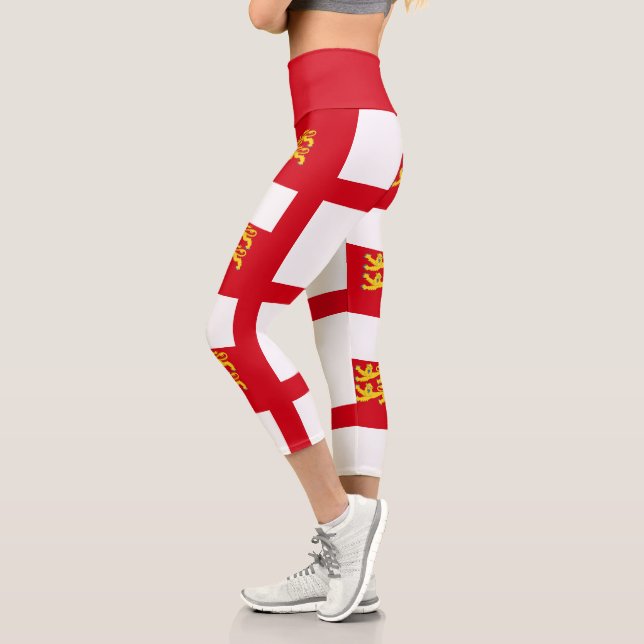 Leggings Capri Bandera de Sark (Izquierda)