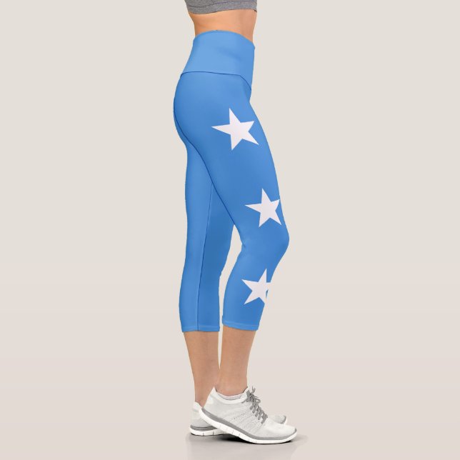 Leggings Capri Bandera de Somalia (Derecha)