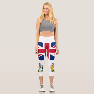 Leggings Capri Bandera del Territorio Antártico Británico