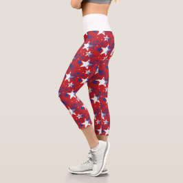 Leggings Capri Bandera estadounidense